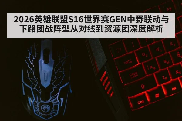 2026英雄联盟S16世界赛GEN中野联动与下路团战阵型从对线到资源团深度解析